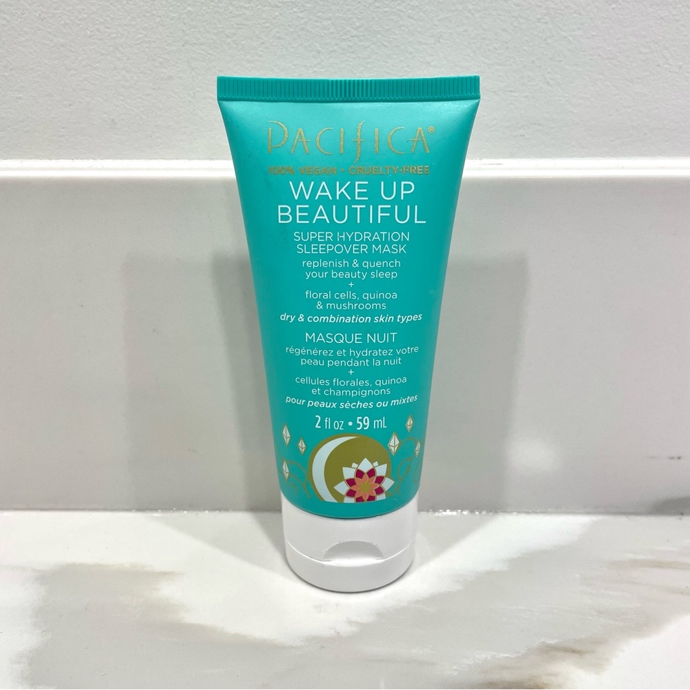 🟡2/$30 NEW Pacifica Wake Up Beautiful Super Hydration Sleepover Mask